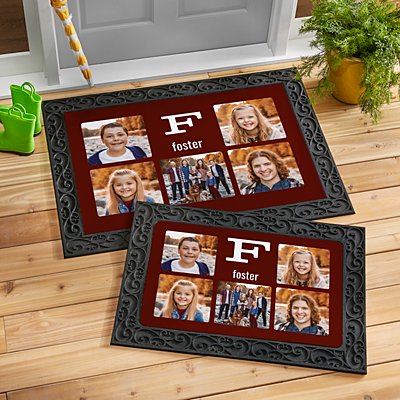 Simply The Best Photo Collage Doormat