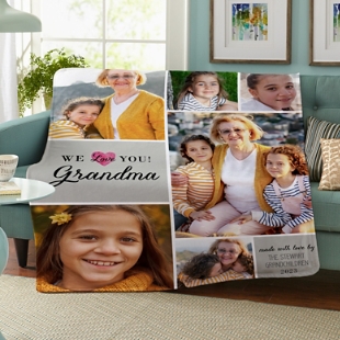 Mom Grandma Gifts Personalized Photo Canvas, Christmas Presents For  Grandma, Grandma Gifts With Grandkids Name - Best Personalized Gifts for  Everyone