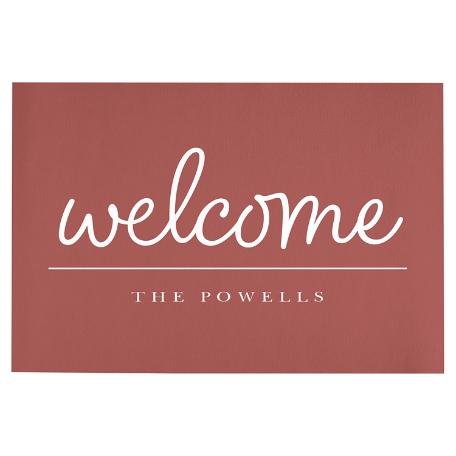 Welcome Family Doormat - 24x36