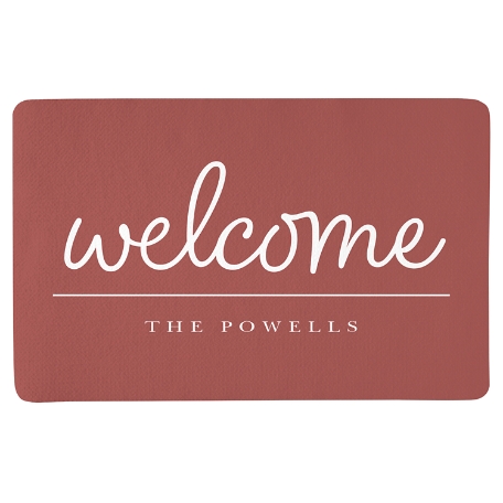 Welcome Family Doormat - 17x27
