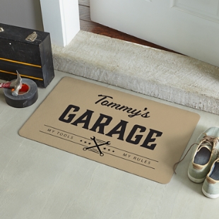 His Place Doormat