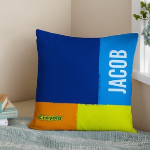 Crayola™ Colorblock Throw Pillow