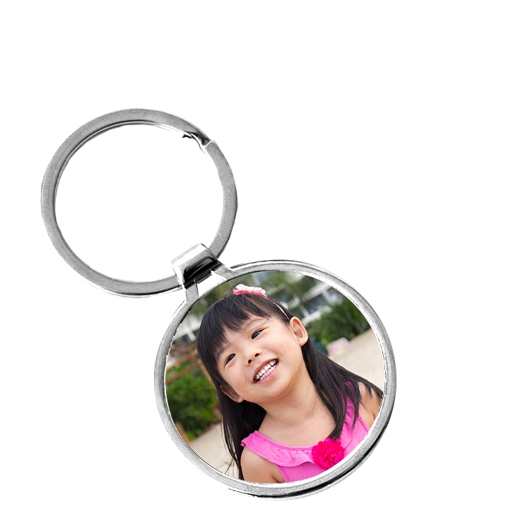 Photo Keychain-Circle