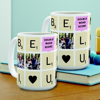 Scrabble® Be Mine Mug