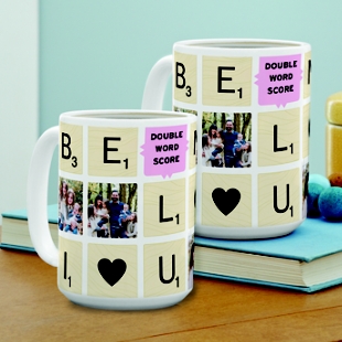 Scrabble® Be Mine Mug