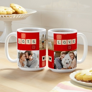 Scrabble®  Lots of Love Photo Mug