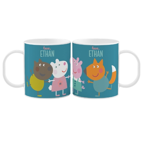 Peppa Pig and Friends Cookies for Santa Cup