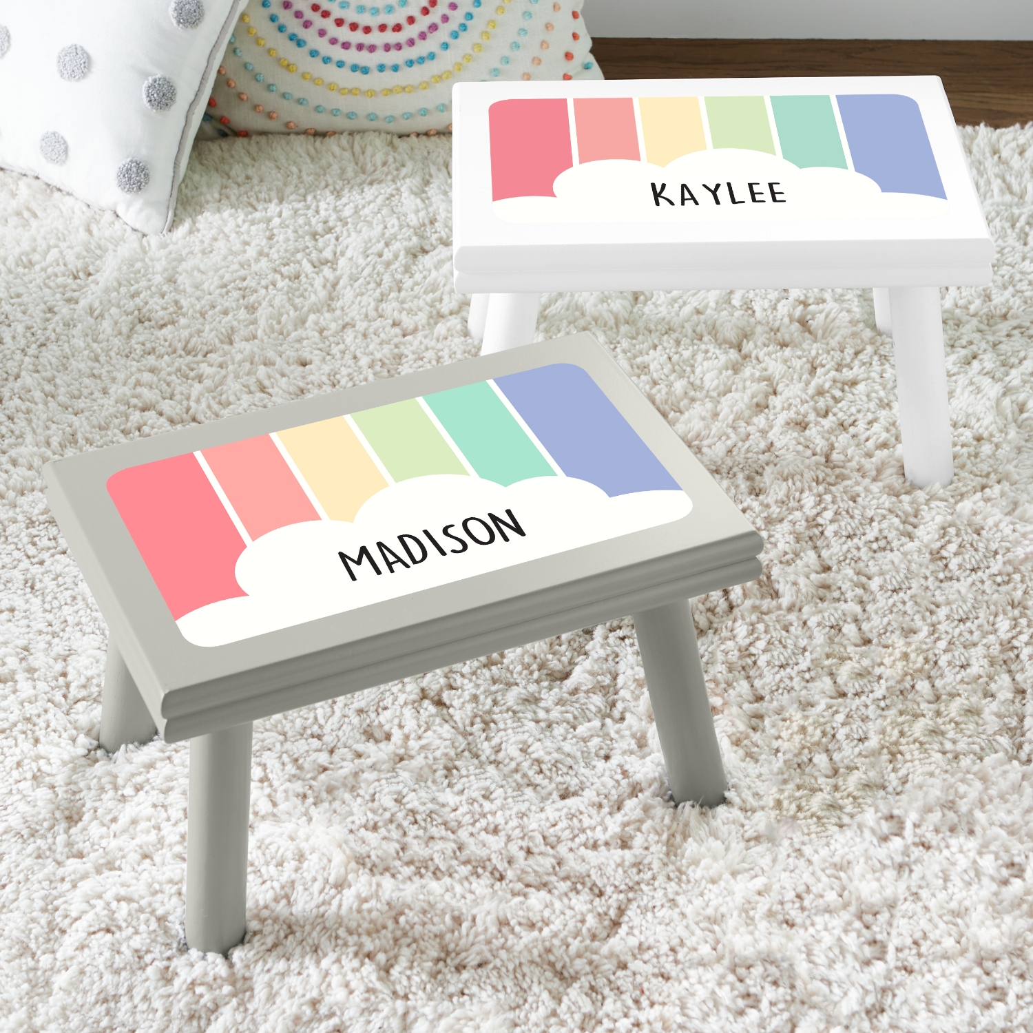 Rainbow Day Step Stool