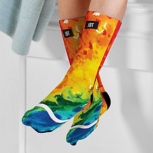 Crayola™ Paint Splatter Socks