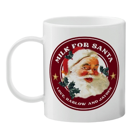 Christmas Mug-Cookies for Santa