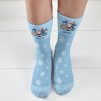 Rudolph® Group Holiday Socks