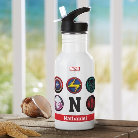 Marvel Multi Icon Water Bottle