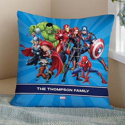 Marvel Classic Group Throw Pillow