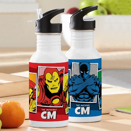 Marvel Retro Character Water Bottle