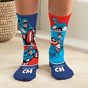 Marvel Retro Character Socks