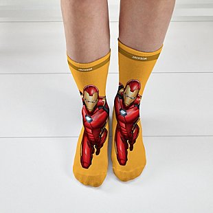 Marvel Classic Character Socks