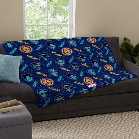 Marvel Character Pattern Plush Blanket
