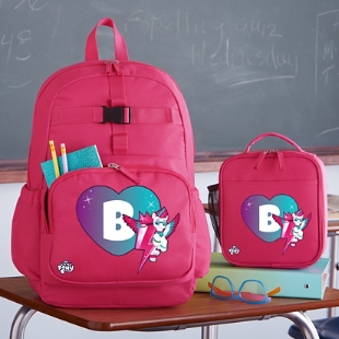 My Little Pony Heart Decal Backpack & Lunch Box