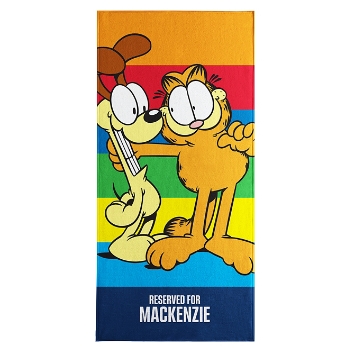 GARFIELD® Rainbow Beach Towel - Standard