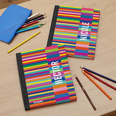 Crayola® Stripes Notebook