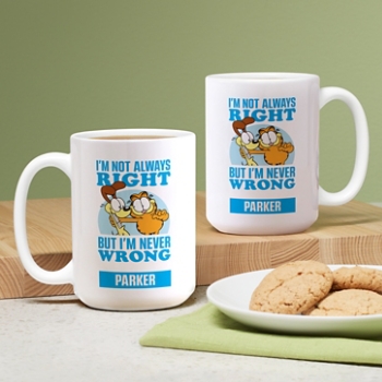 GARFIELD® Never Wrong Mug