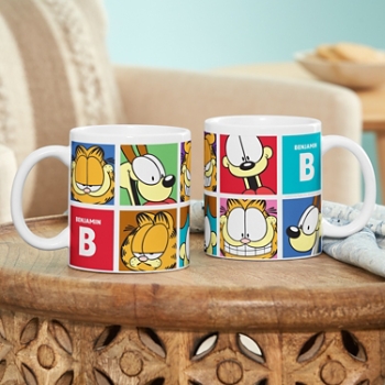 GARFIELD® & Odie® Squares Mug