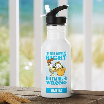 GARFIELD® Never Wrong Water Bottle