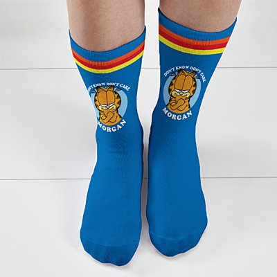 GARFIELD® Don't Know Don't Care Socks