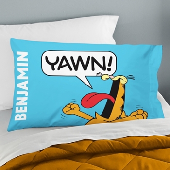 GARFIELD® Yawn Pillowcase