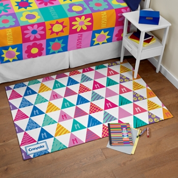 Crayola™ Triangles Rug