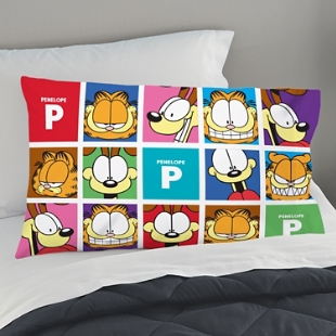 GARFIELD® & Odie® Squares Pillowcase