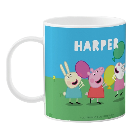 Peppa Pig Group Balloons Mug