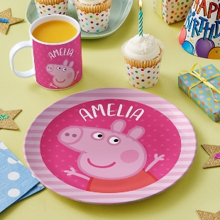 Peppa Pig Plate and Mug