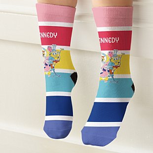 SpongeBob™ Rainbow Stripes Socks