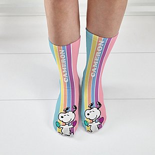 PEANUTS® Easter Snoopy™ Stripes Socks