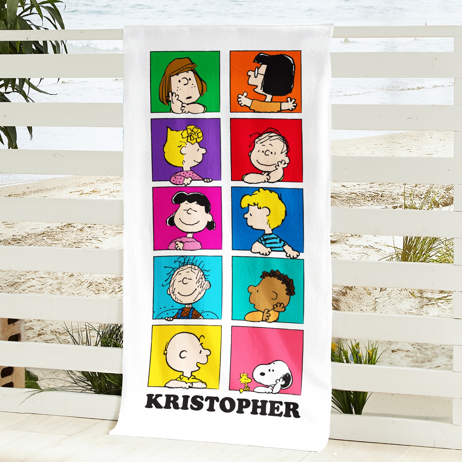 PEANUTS® Group Beach Towel