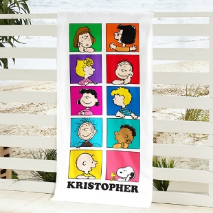 PEANUTS® Group Beach Towel-Standard