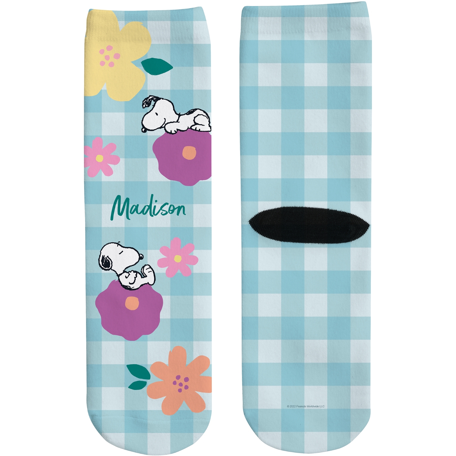 PEANUTS® Snoopy™ Floral Sock-L at Gifts.com
