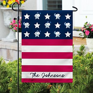 PEANUTS® American Stars and Stripes Garden Flag