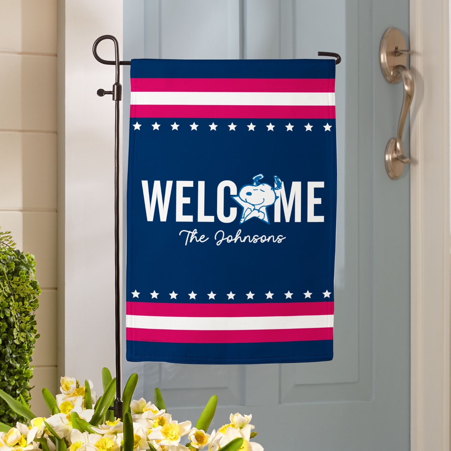 PEANUTS® American Welcome Snoopy™ Garden Flag