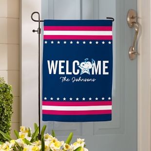 PEANUTS® American Welcome Snoopy™ Garden Flag