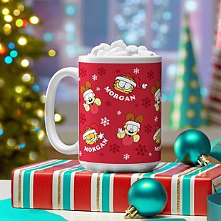 GARFIELD® Holiday Pattern Mugs