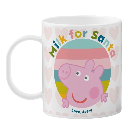Peppa Pig Cookies for Santa Cup