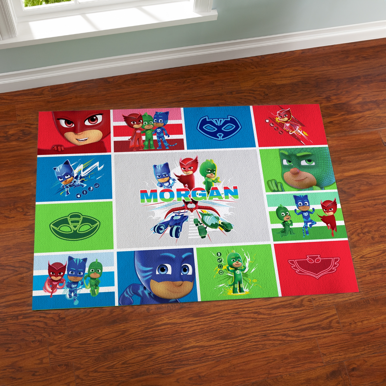 PJ Masks Character Panel Playmat