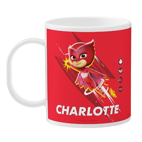PJ Masks Character Mug-Owlette/Red
