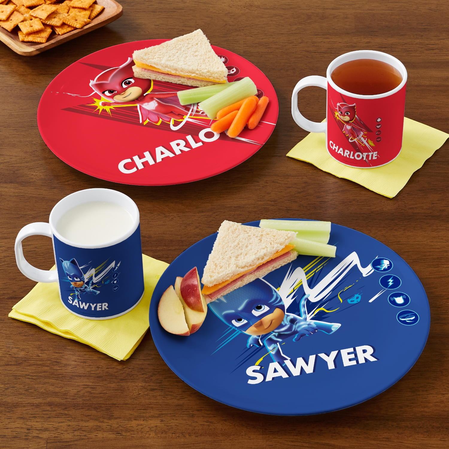 PJ Masks Character Plate and Mug