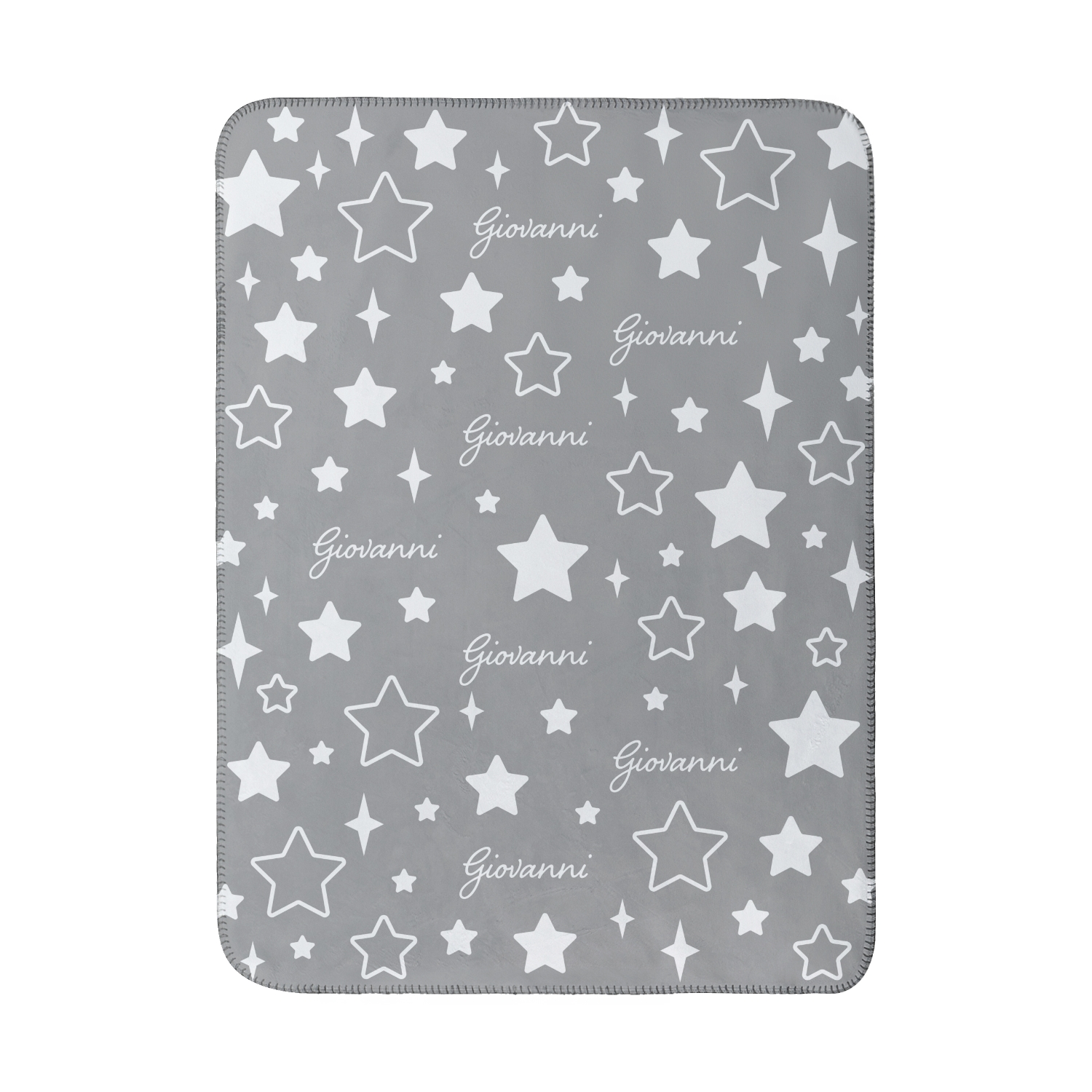 Twinkle Twinkle Coperta In Sherpa – Morbida E Calda Con Retro In Peluche E Toppa In Raso - 5