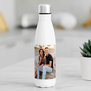 Picture-Perfect Photo 17 oz. Stainless Steel Water Bottle