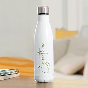 Sophisticated Name 17 oz. Stainless Steel Water Bottle