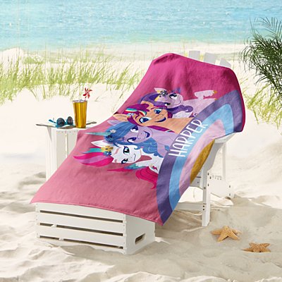 My Little Pony Group Rainbow Beach Towel